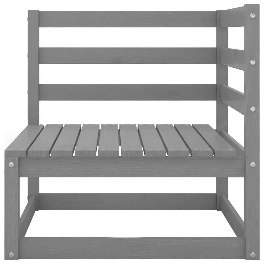 9 Piece Garden Lounge Set Solid Pinewood Price
