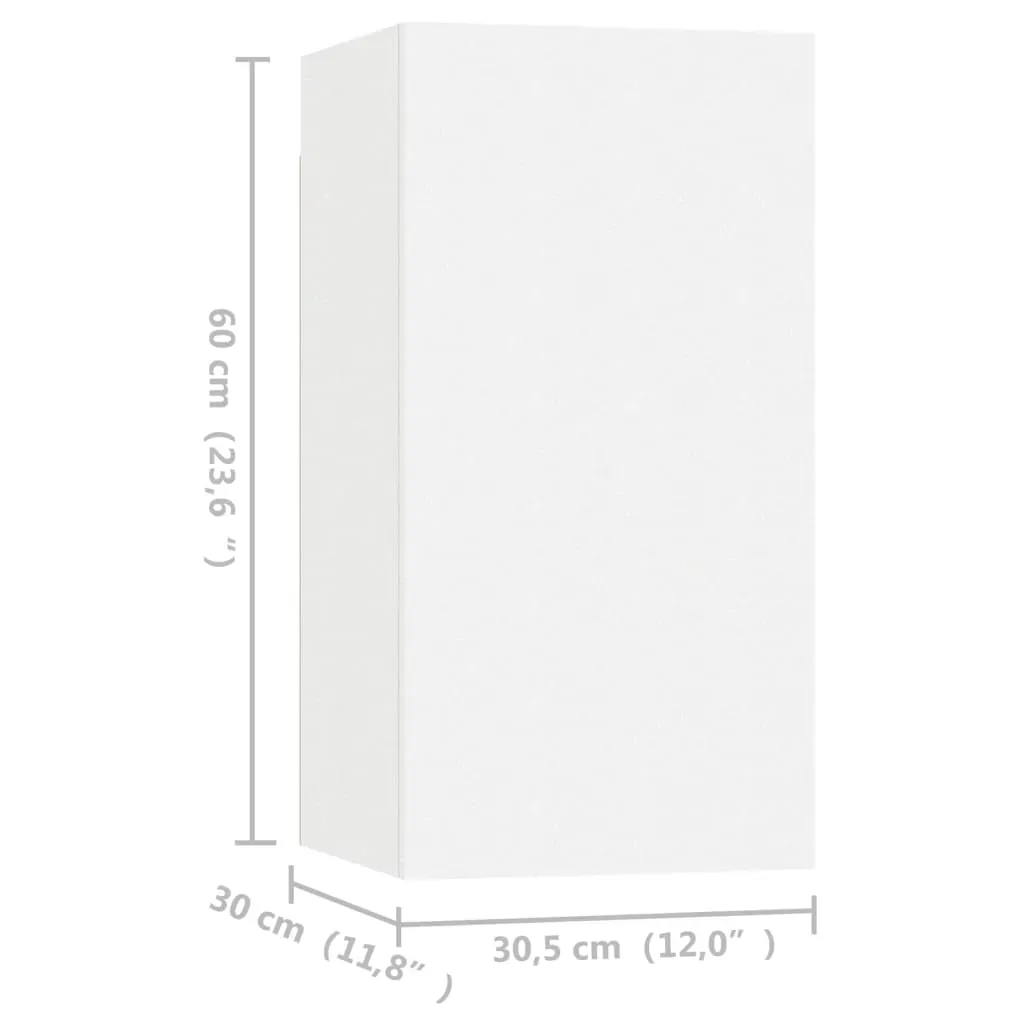 Oyster TV Cabinets 4 pcs Engineered Wood Price