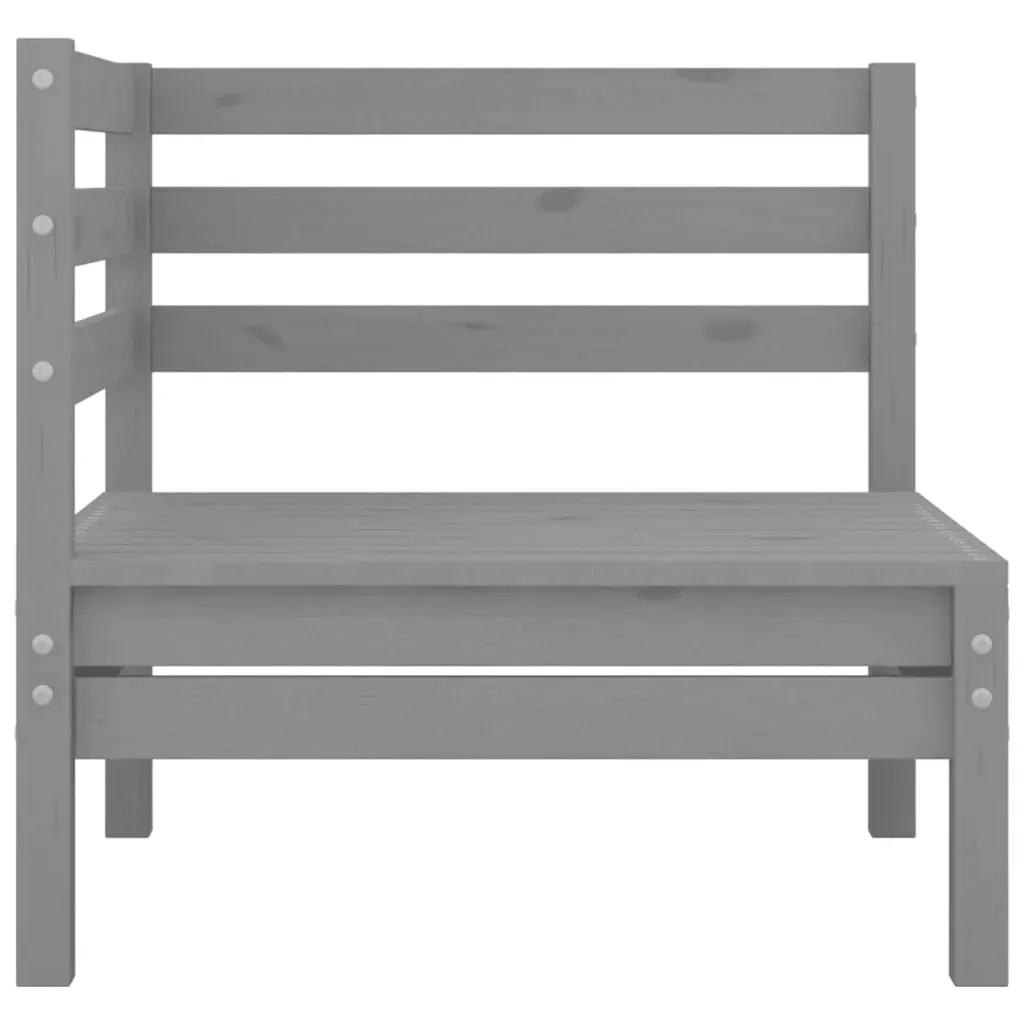 5 Piece Garden Lounge Set Solid Pinewood Price
