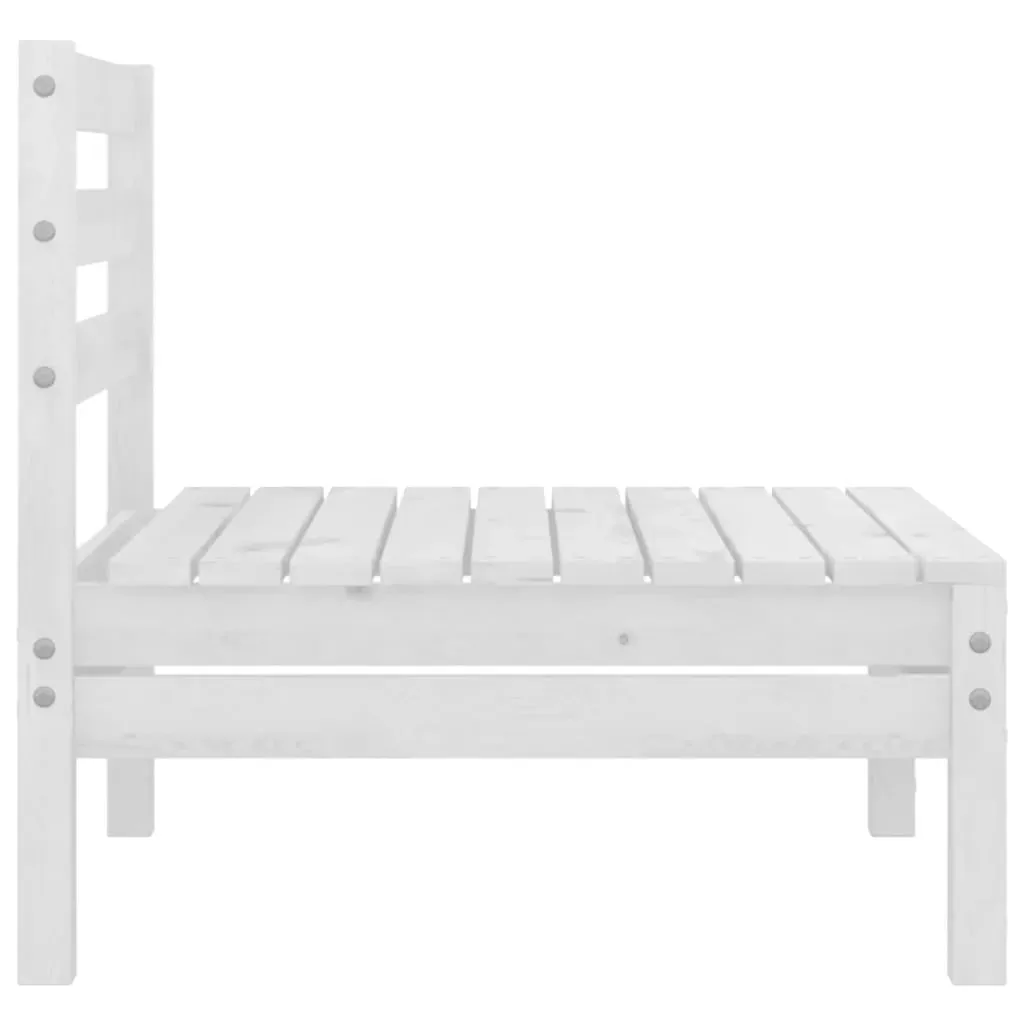 4 Piece Garden Lounge Set Solid Pinewood Price