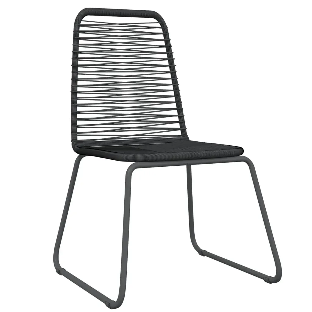 Garden Dining Set Black Price