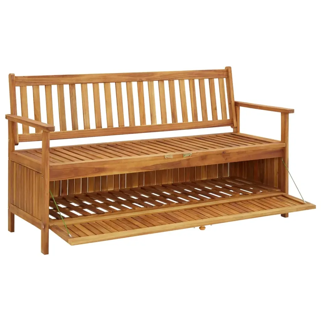 Garden Storage Bench Solid Acacia Wood Price