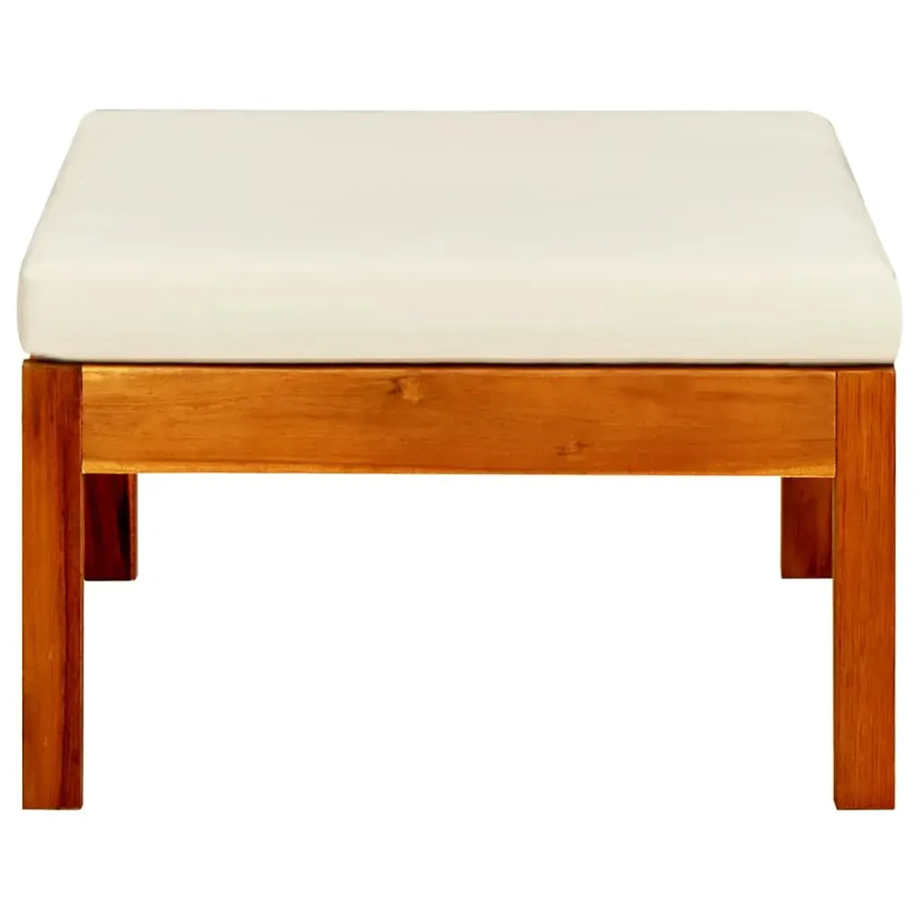 Garden Footrests 2 pcs Solid Acacia Wood Price