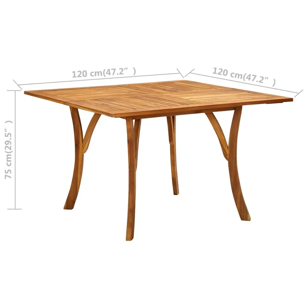 Garden Table Solid Acacia Wood Price