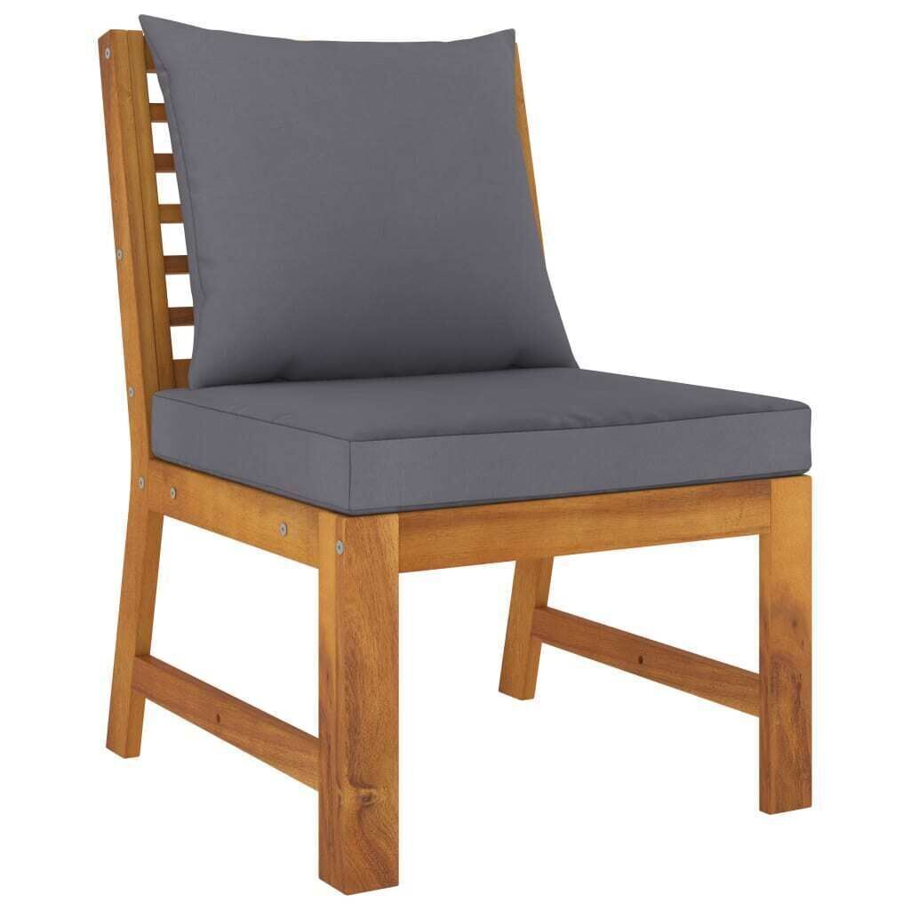 3 Piece Garden Lounge Set with Cushion Solid Acacia Wood Price