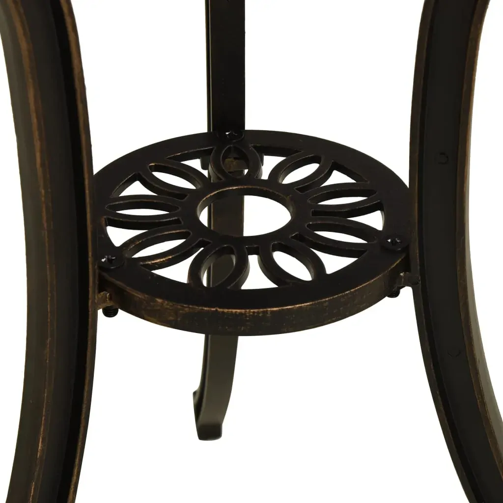 Garden Table 62x62x65 cm Cast Aluminium Price