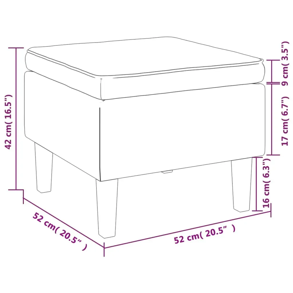 Stool with Wooden Legs Fabric Price