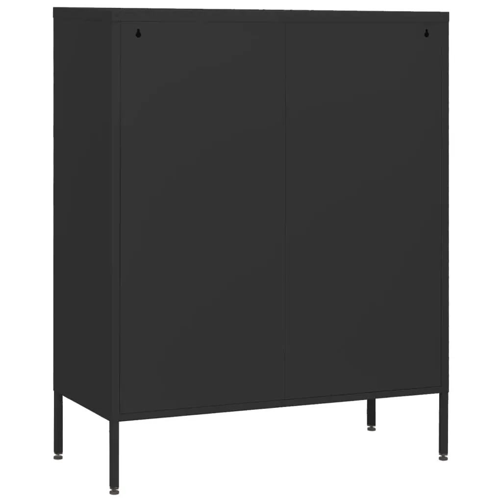Chest of Drawers 80x35x101.5 cm Steel Price