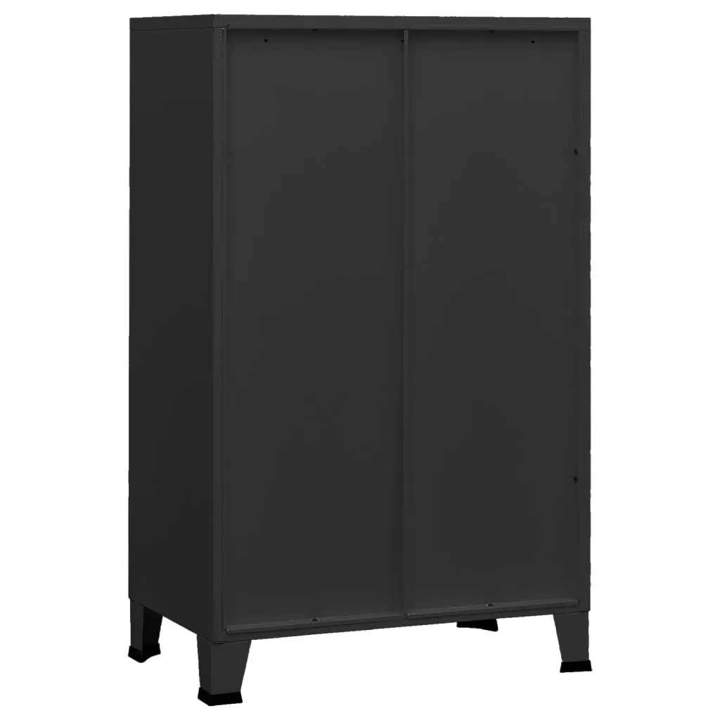 Industrial Storage Cabinet 70x40x115 cm Metal Price