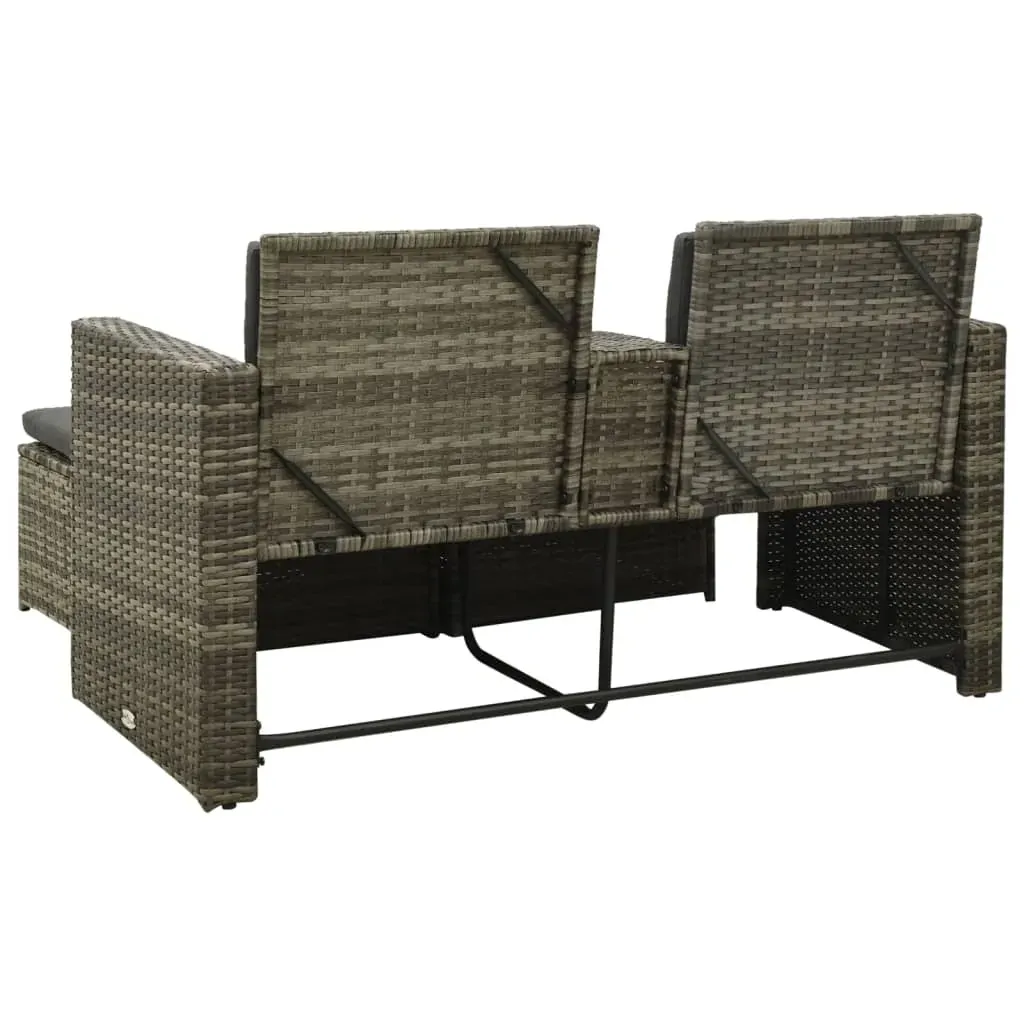 Garden Lounge Set with Cushions Poly Rattan Price