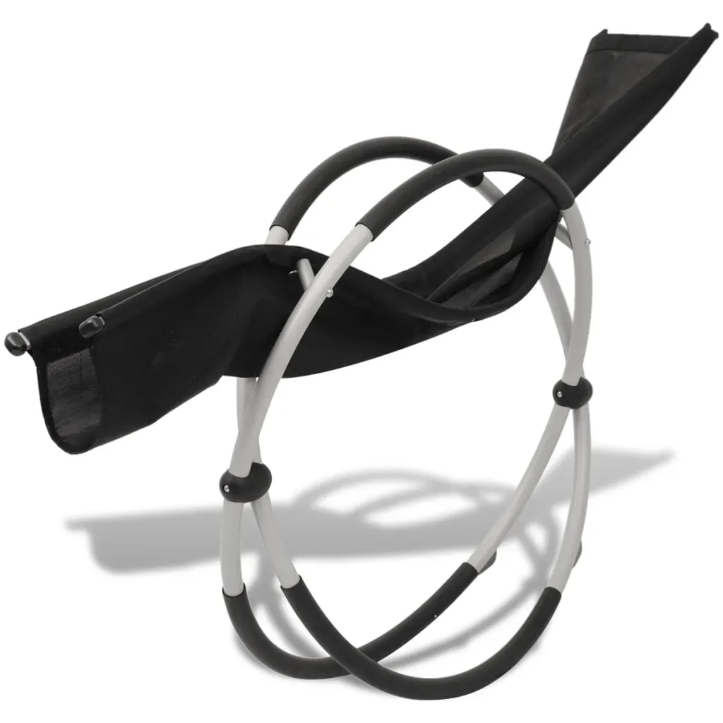 Outdoor Geometrical Sun Lounger Steel and Price