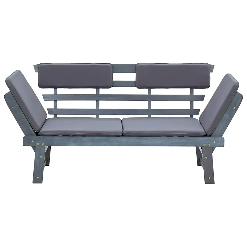Garden Bench with Cushions 2-in-1 190 cm Solid Acacia Wood Price