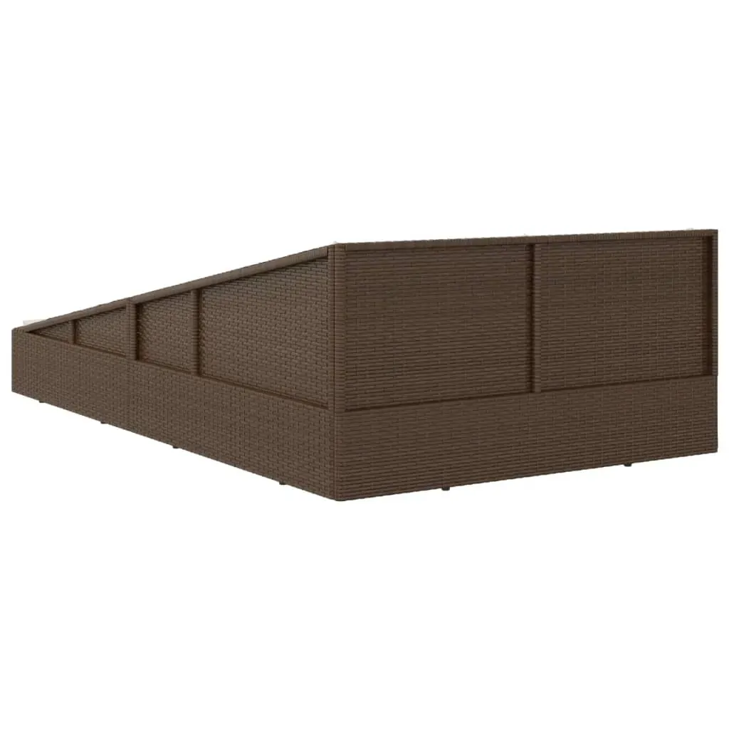 Garden Bed 201x139 cm Poly Rattan Price
