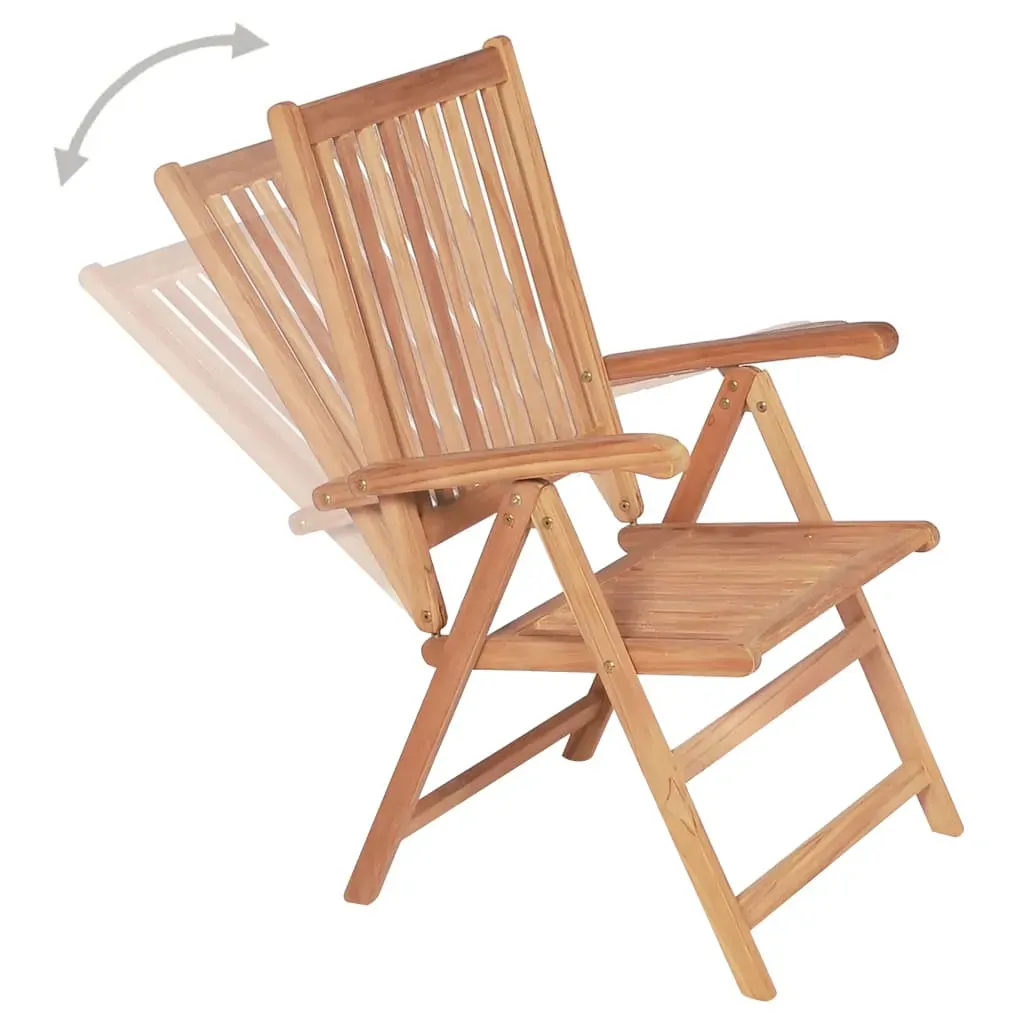 Reclining Garden Chair Solid Teak Wood Price