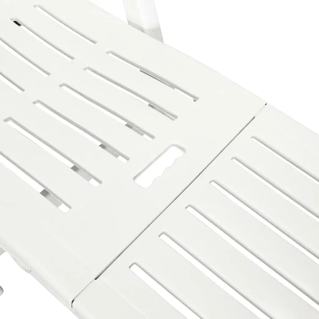 Sun Lounger with Footrest Plastic Price