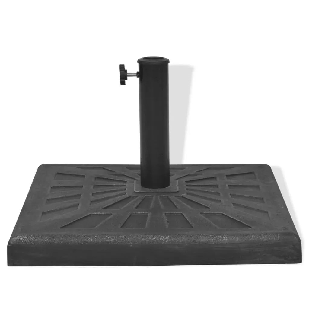 Parasol Base Resin Square Black Price