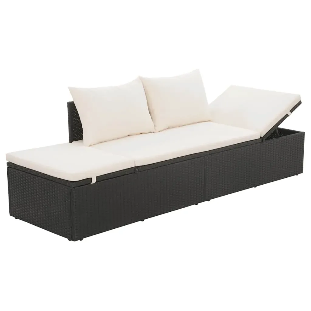 Garden Bed 195x60 cm Poly Rattan Price