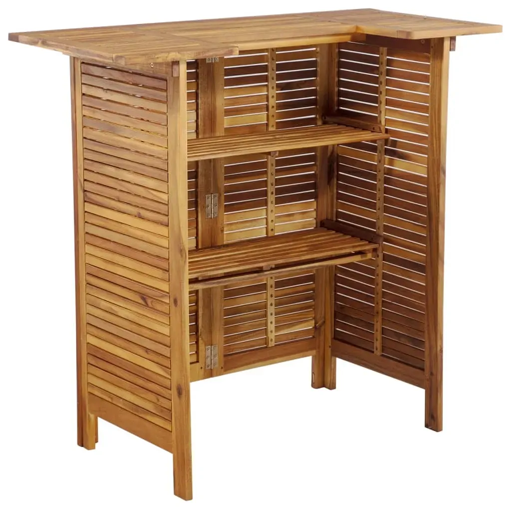 Bar Table and Chair Set Solid Acacia Wood Price