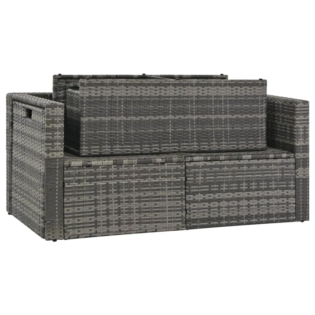 6 Piece Garden Lounge Set with Cushions Poly Rattan Price