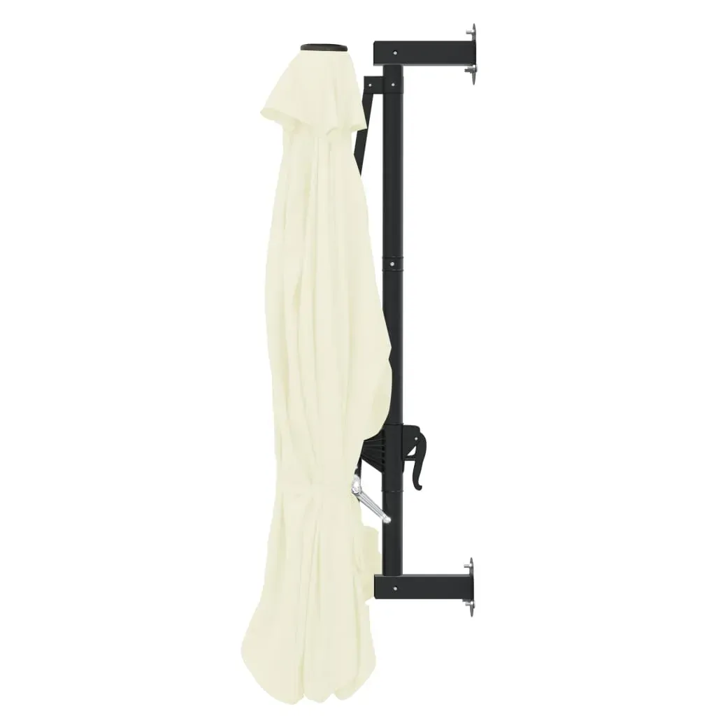 Wall-Mounted Parasol with Metal Pole 300 cm Price