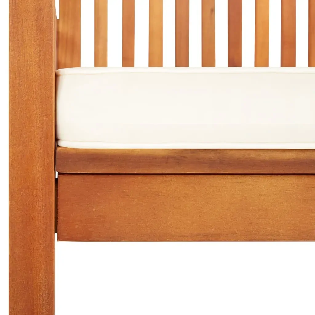 Garden Dining Chair with Cushion Solid Acacia Wood Price