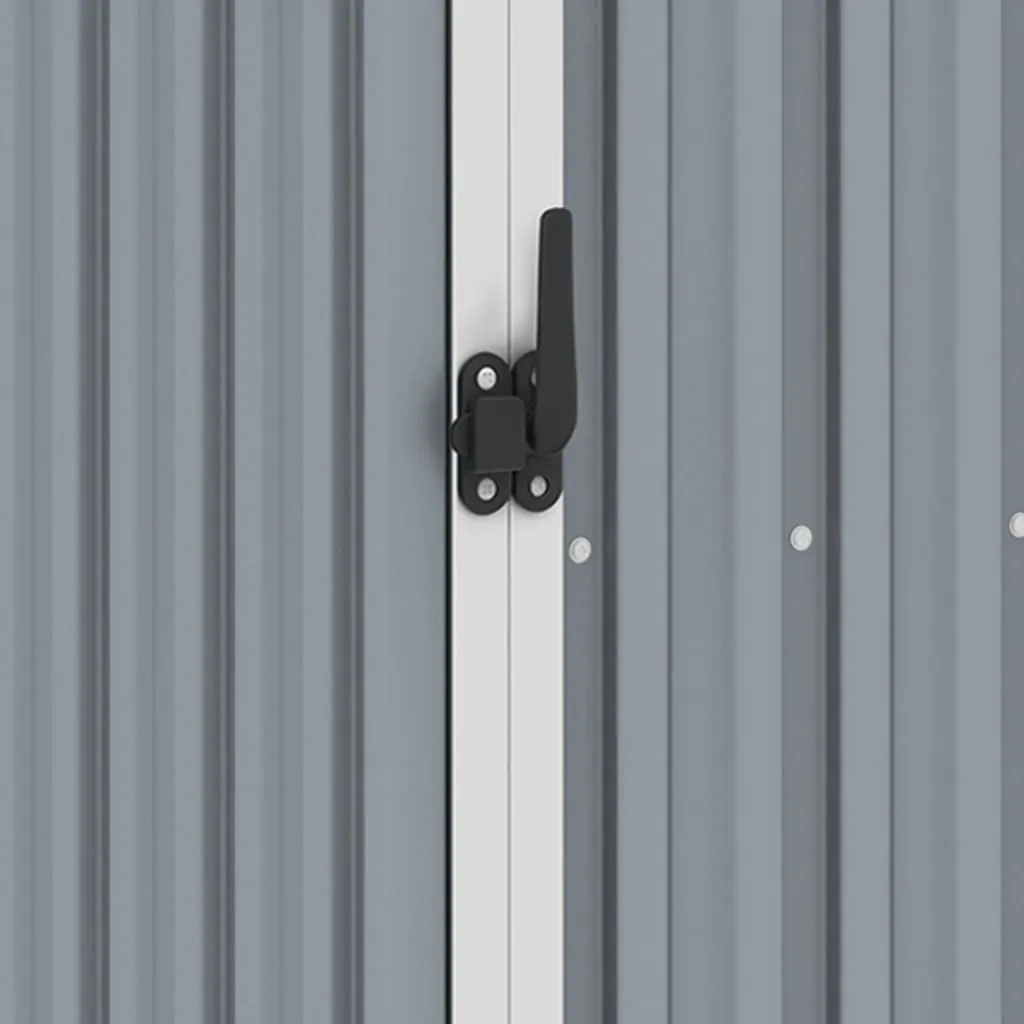 Garden Firewood Shed 245x98x159 cm Galvanised Steel Price
