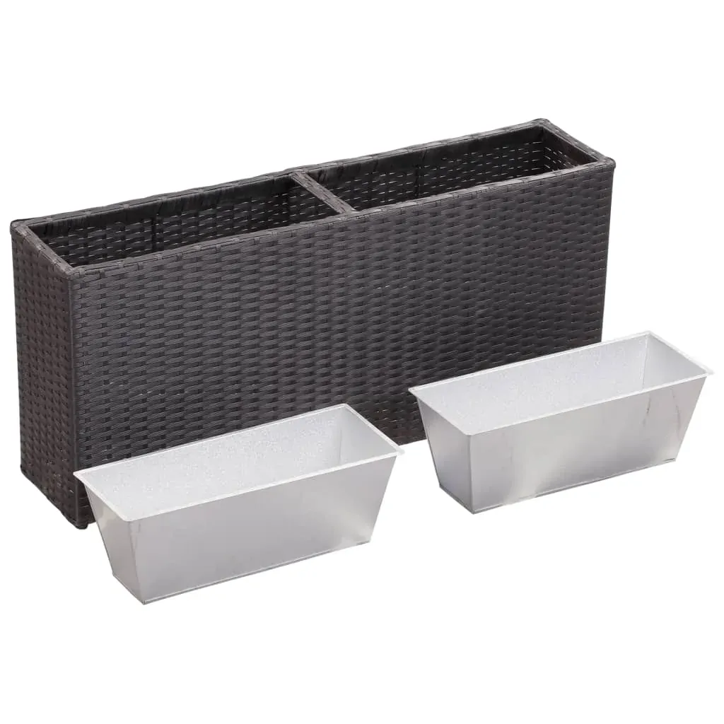 Garden Raised Bed with Poly Rattan Price