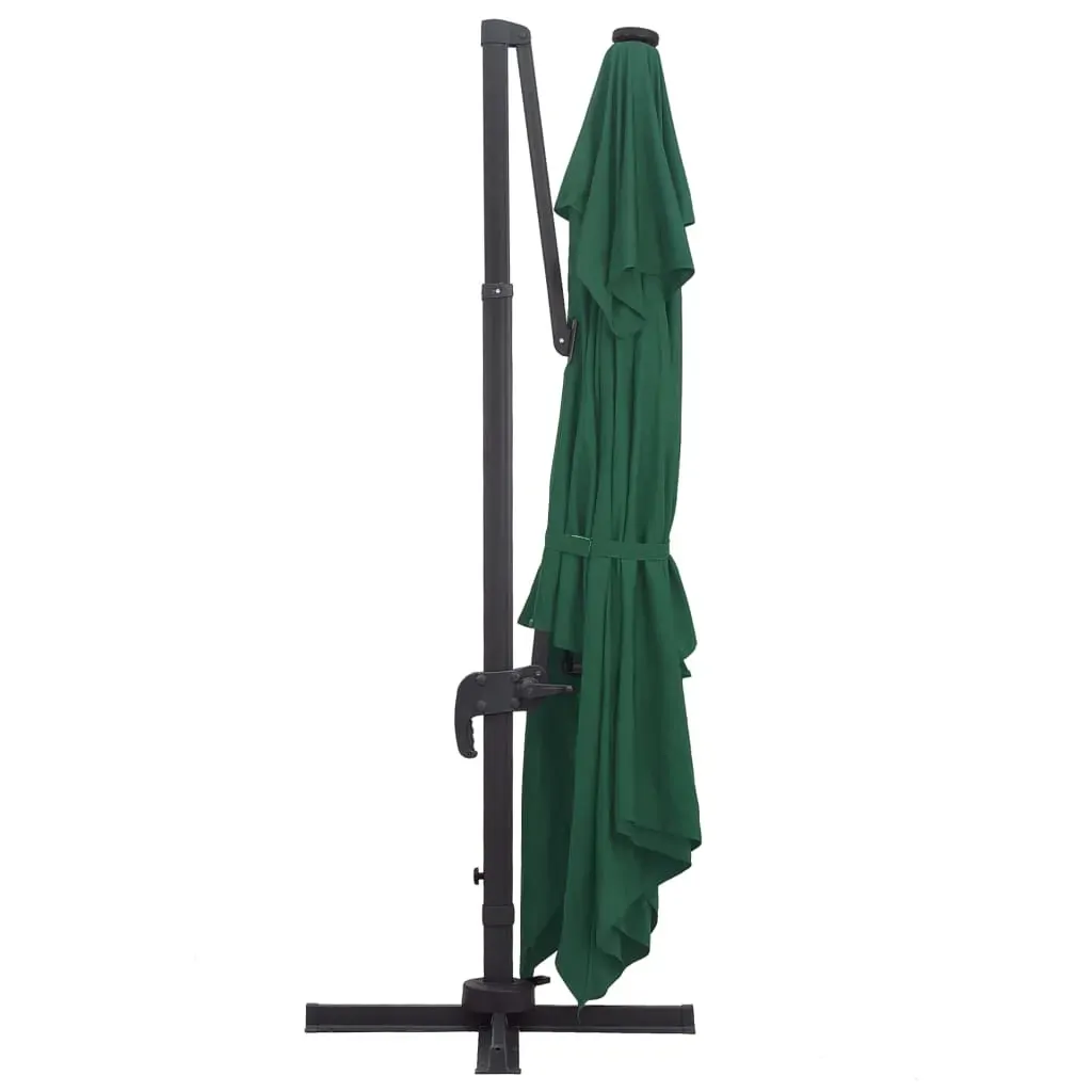 Cantilever Umbrella with LED Lights and Aluminium Pole 400x300 cm Price