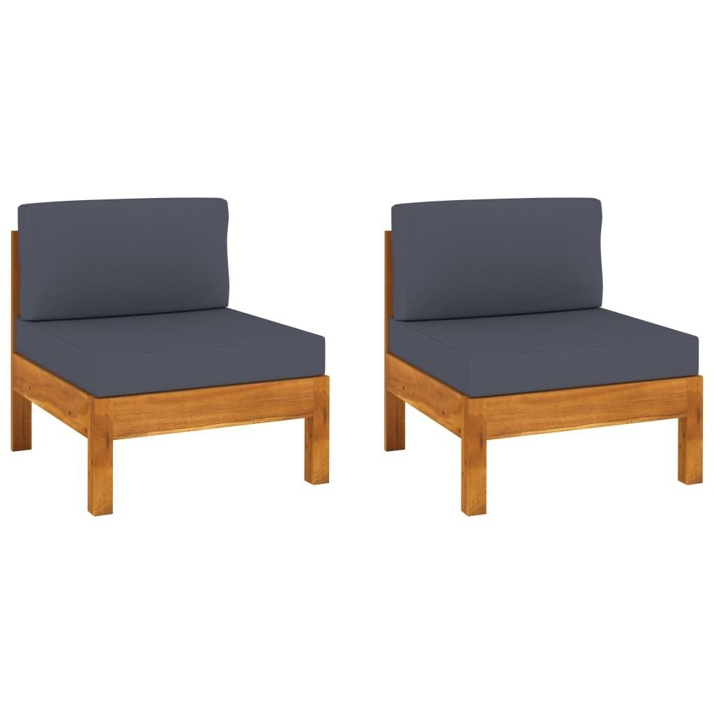 Garden Sofa Bench with Cushions Solid Acacia Wood Price