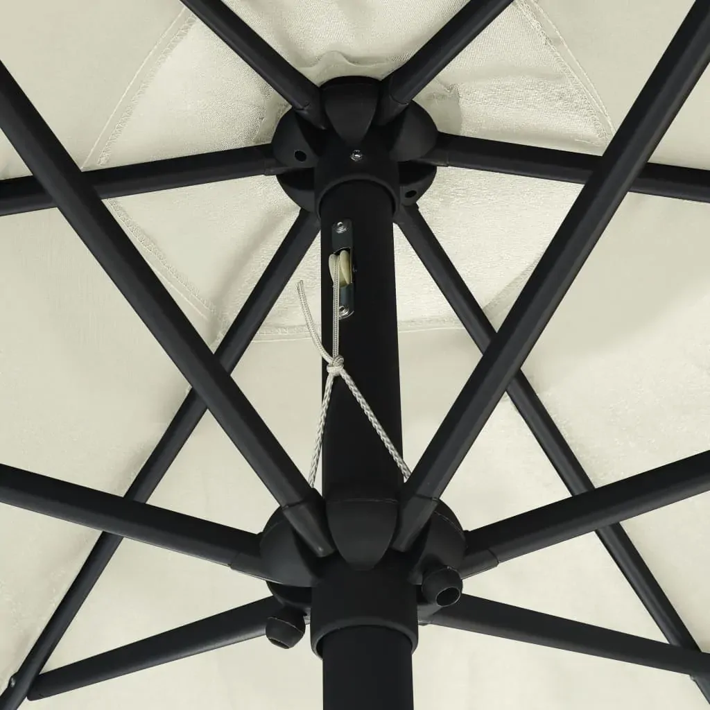 Outdoor Parasol with Aluminium Pole 270x246 cm Price
