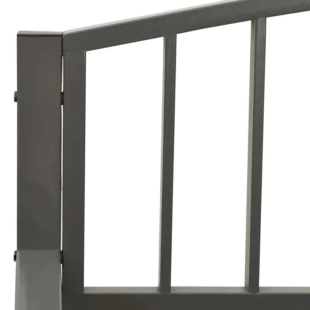 Garden Bench 125 cm Steel Price