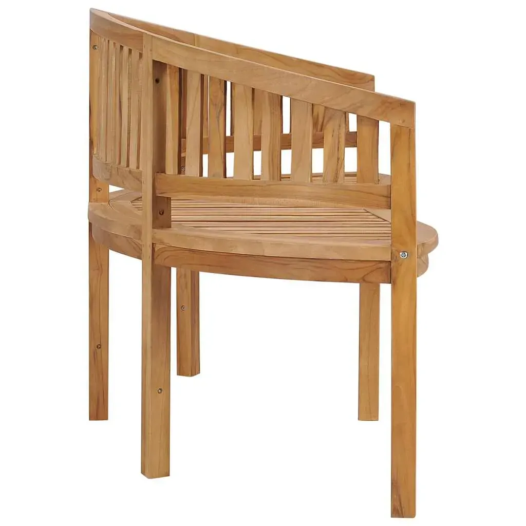 Banana Bench Solid Teak Wood Price