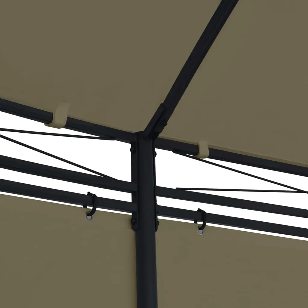 Gazebo with Curtains 520x349x255 cm Price
