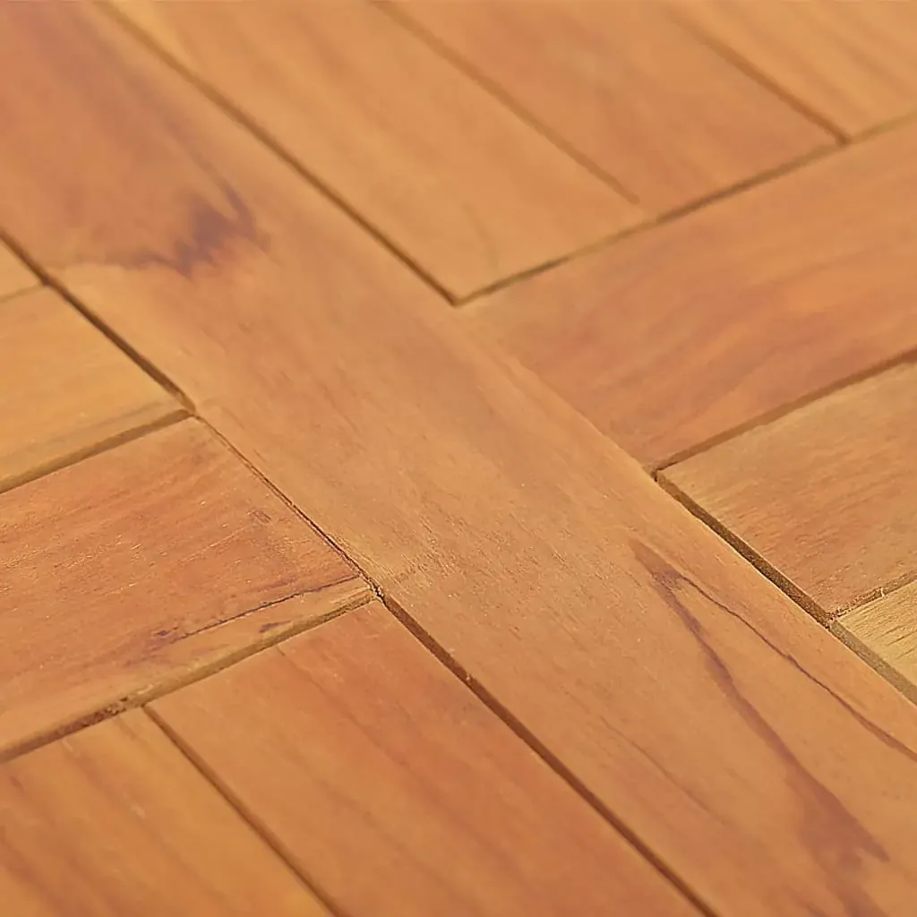 Table Top Solid Teak Wood Round Price