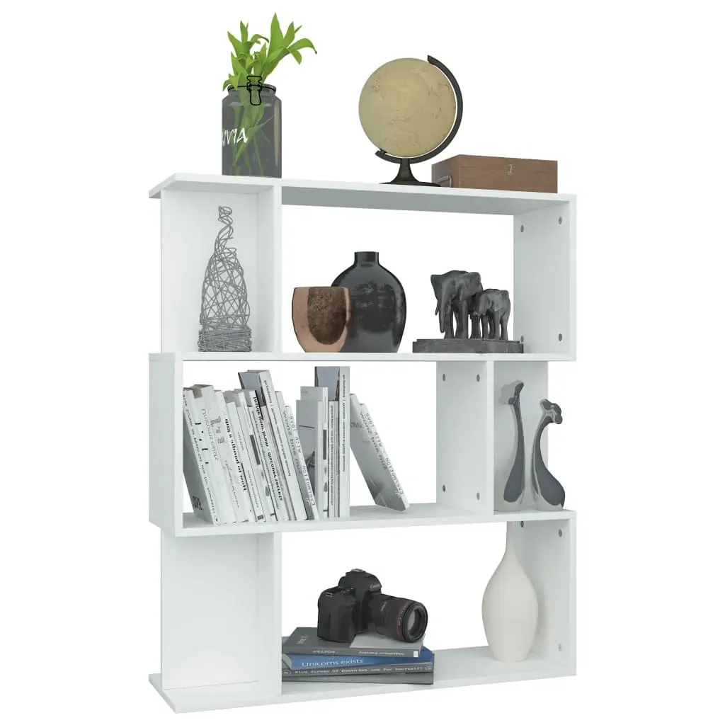 Book Cabinet/Room Divider 80x24x96 cm Engineered Wood Price