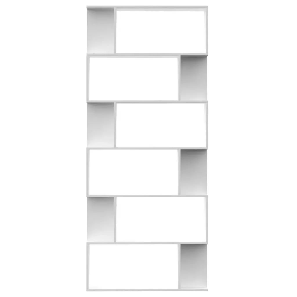 Book Cabinet/Room Divider 80x24x192 cm Engineered Wood Price