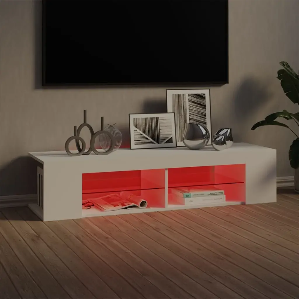 Dorchester TV Cabinet with LED Lights 135x39x30 cm Price