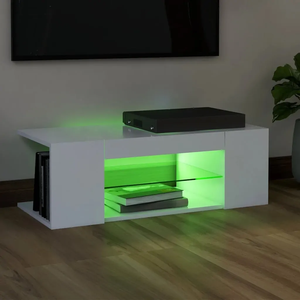 Catonsville TV Cabinet with LED Lights 90x39x30 cm Price