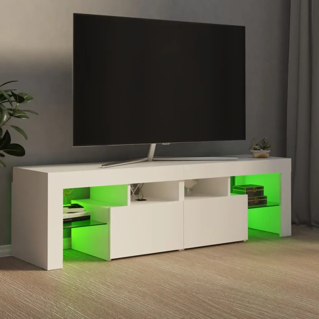 Brooklyn TV Cabinet with LED Lights 140x36.5x40 cm Price
