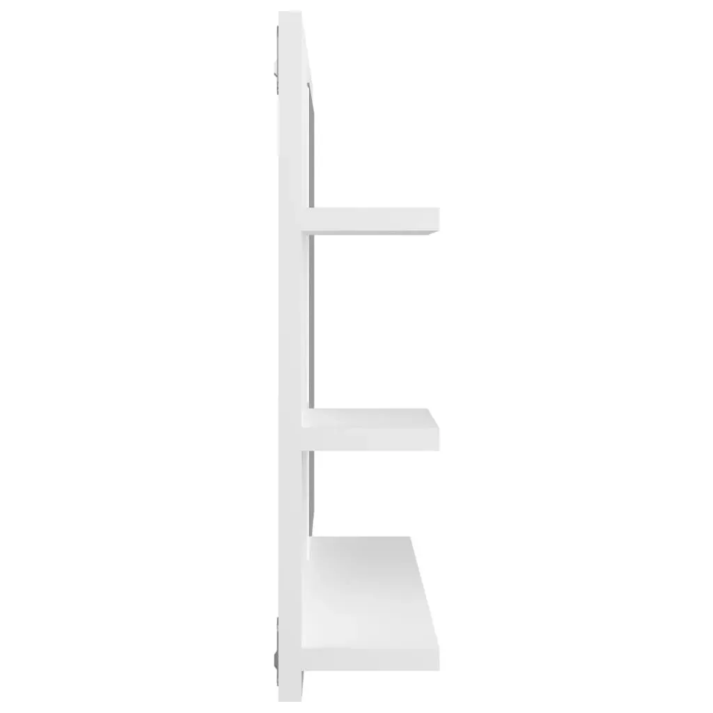 Bathroom Mirror 60x10.5x45 cm Engineered Wood Price