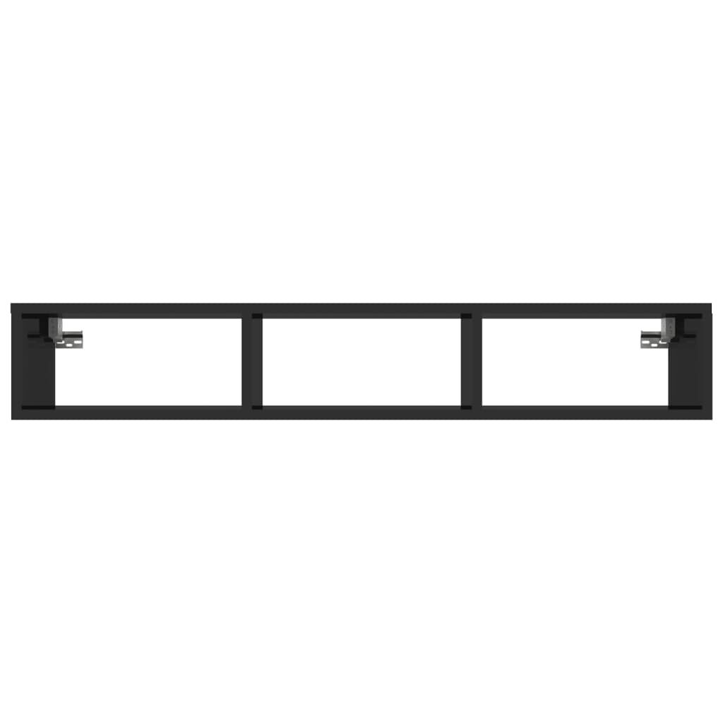 Wall Shelf 102x30x17 cm Engineered Wood Price