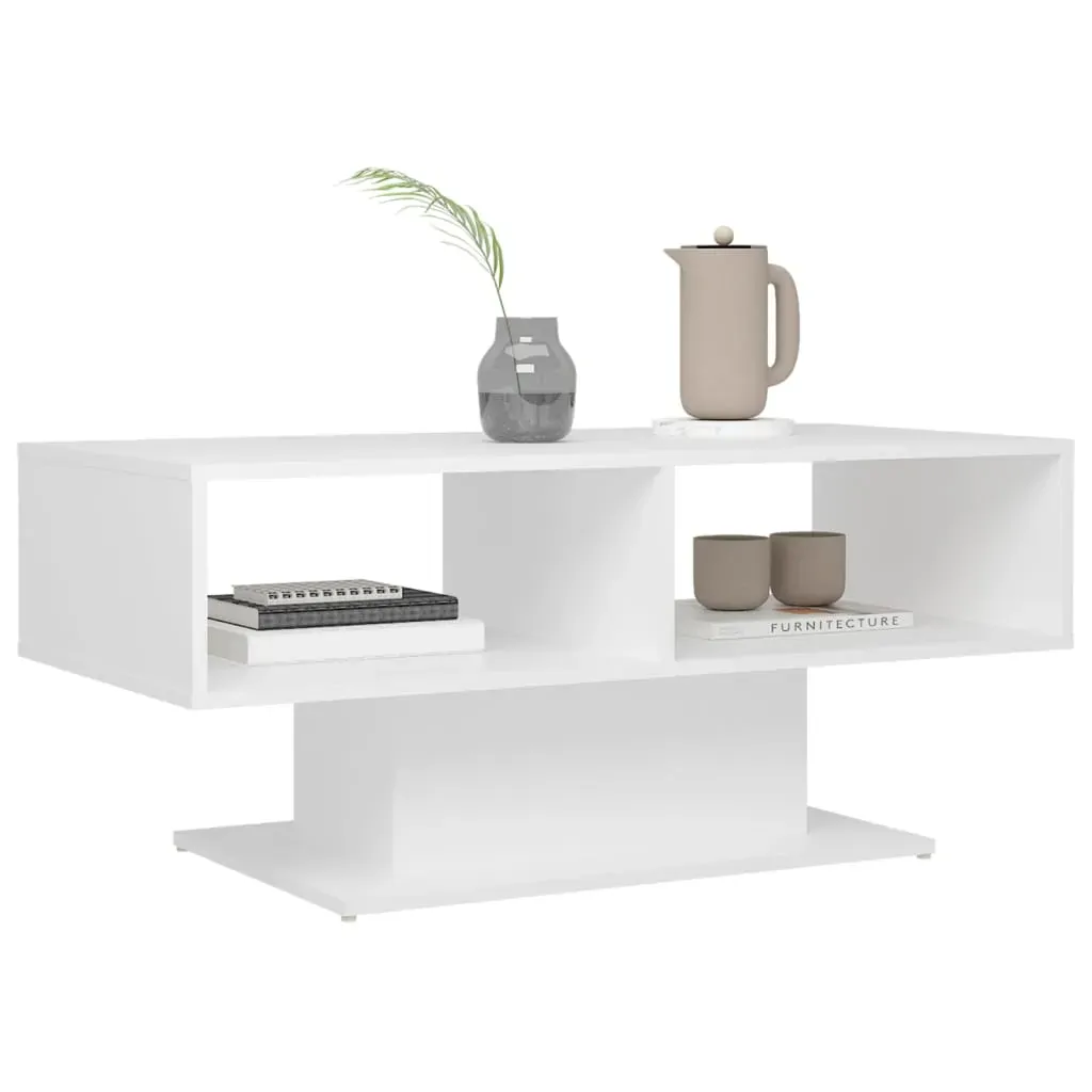 Coffee Table 103.5x50x44.5 cm Engineered Wood Price