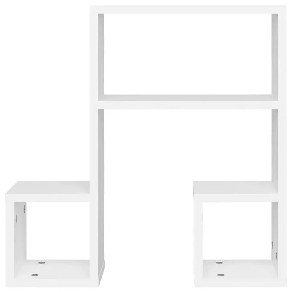 Wall Shelves 2 pcs 50x15x50 cm Engineered Wood Price