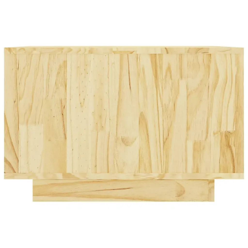 Coffee Table 50x50x33.5 cm Solid Pinewood Price
