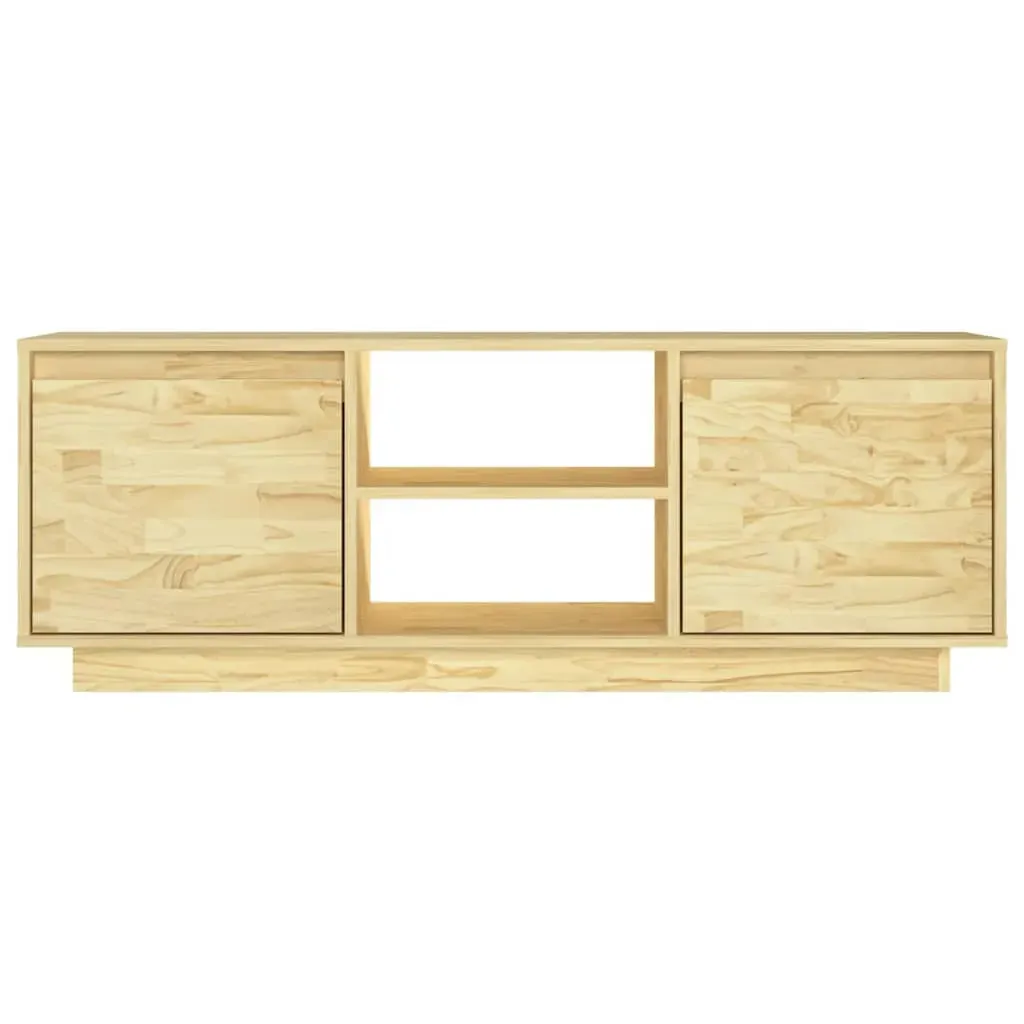 Hermantown TV Cabinet 110x30x40 cm Solid Pinewood Price