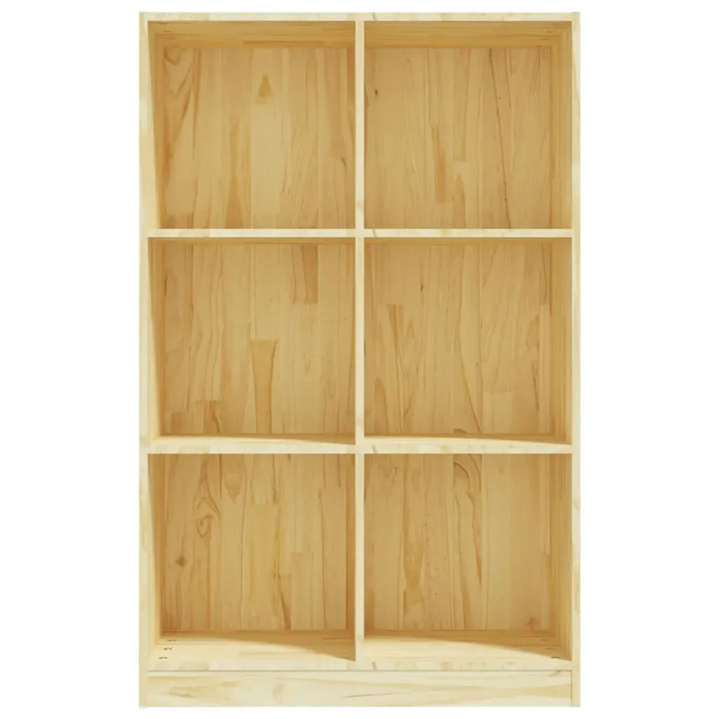 Book Cabinet 70x33x110 cm Solid Pinewood Price