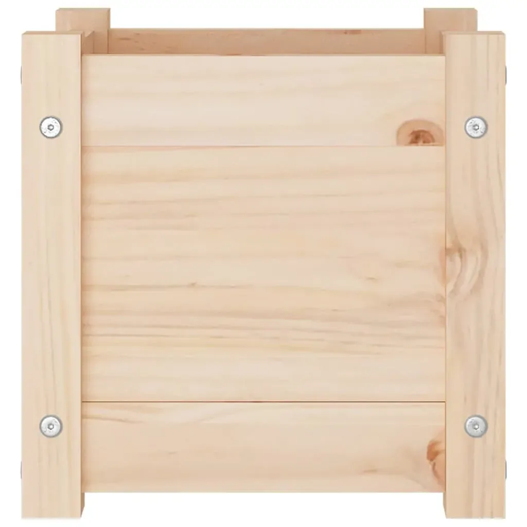 Garden Planter 31x31x31 cm Solid Pinewood Price
