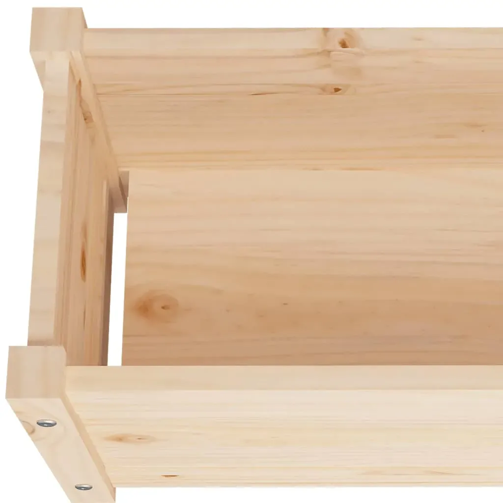 Garden Planter 60x31x31 cm Solid Pinewood Price