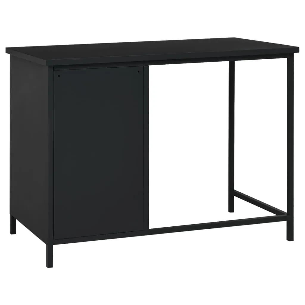 Industrial Desk with Drawers 105x52x75 cm Steel Price