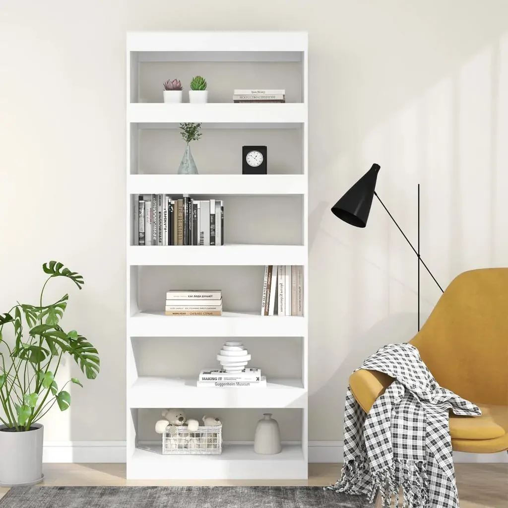 Opelika Book Cabinet/Room Divider 80x30x198 cm Engineered Wood Price